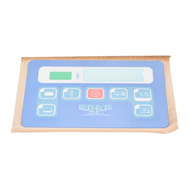 Plast forplade, 9000s, Bl�