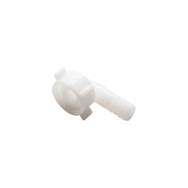 Slangestuds m. vinkel 1/2"